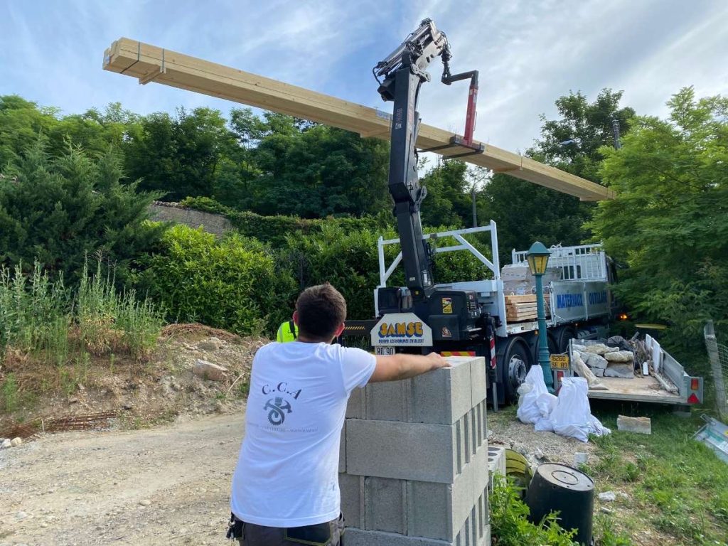 Charpente, couverture, agencement et construction bois Décines, région lyonnaise